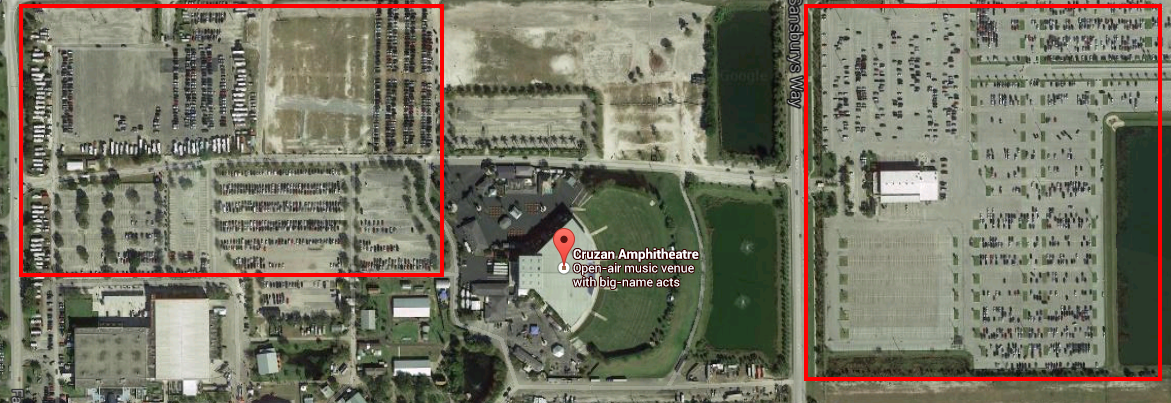 ithink Amphitheatre parking