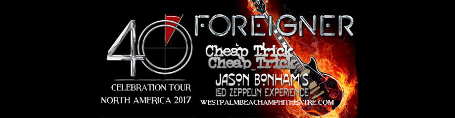 Foreigner, Cheap Trick & Jason Bonham's Led Zeppelin Experience at Perfect Vodka Amphitheatre