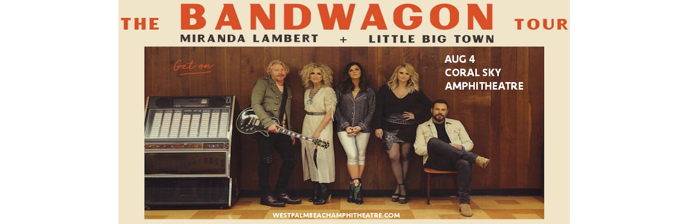 Miranda Lambert & Little Big Town at Coral Sky Amphitheatre