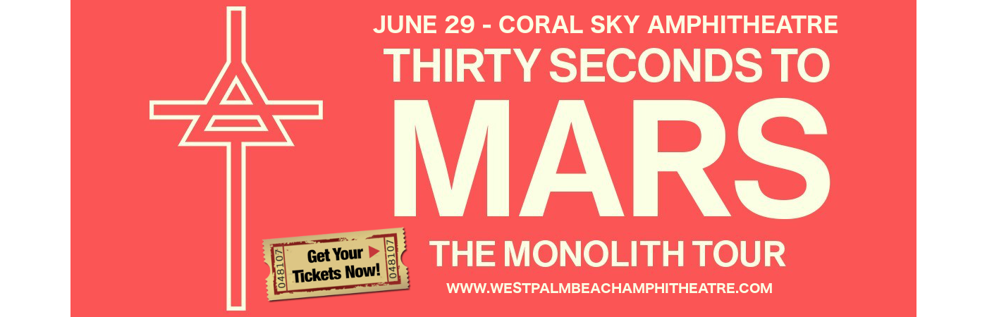 Seconds To Mars West Palm Beach Seconds To Mars West Palm Beach