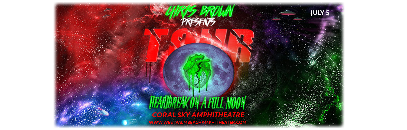 Chris Brown at Coral Sky Amphitheatre