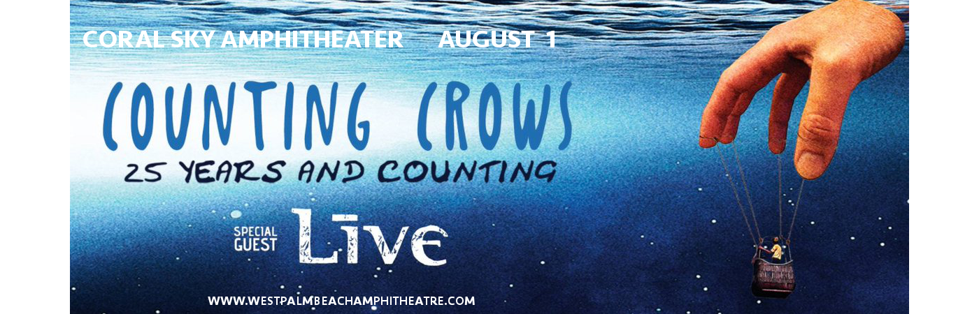 Counting Crows & Live - Band at Coral Sky Amphitheatre