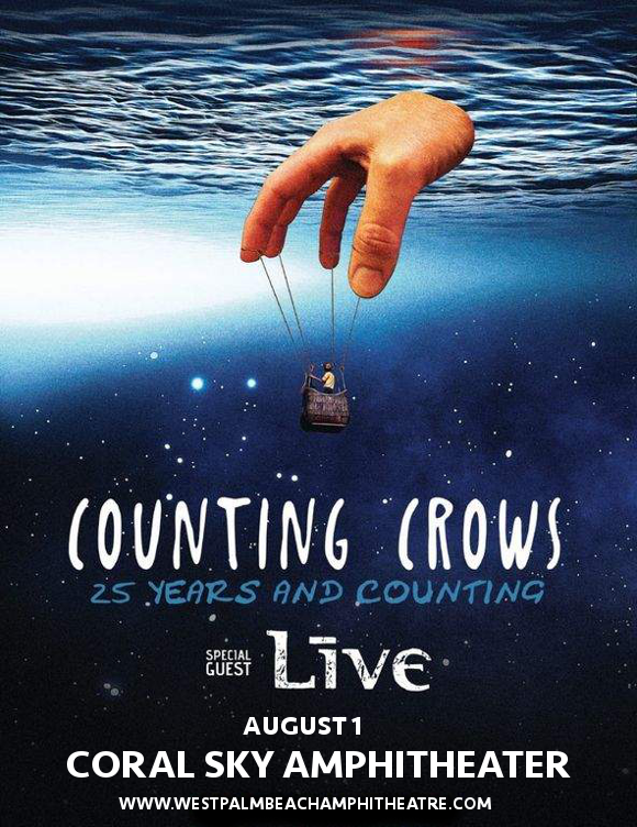 Counting Crows & Live - Band at Coral Sky Amphitheatre