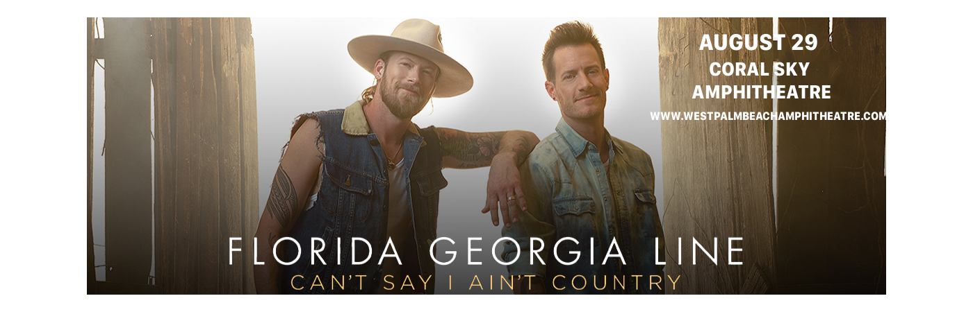Florida Georgia Line, Dan and Shay & Morgan Wallen at Coral Sky Amphitheatre tickets Florida Georgia Line, Dan and Shay & Morgan Wallen at Coral Sky Amphitheatre