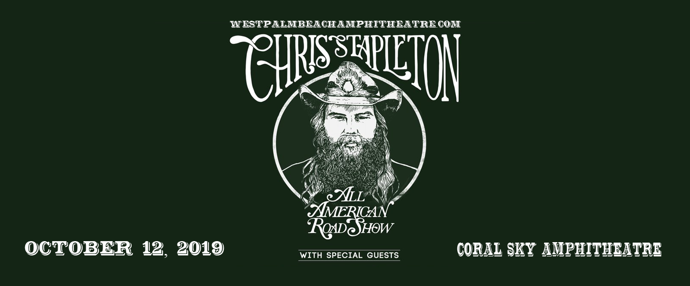 Chris Stapleton at Coral Sky Amphitheatre tickets Chris Stapleton at Coral Sky Amphitheatre