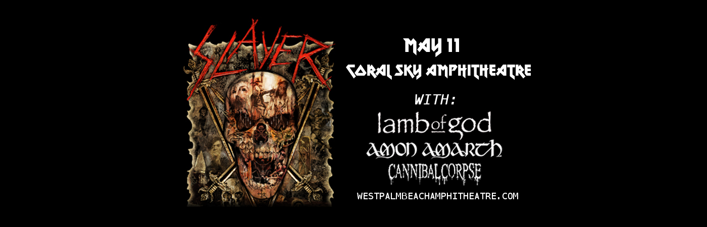 Slayer at Coral Sky Amphitheatre