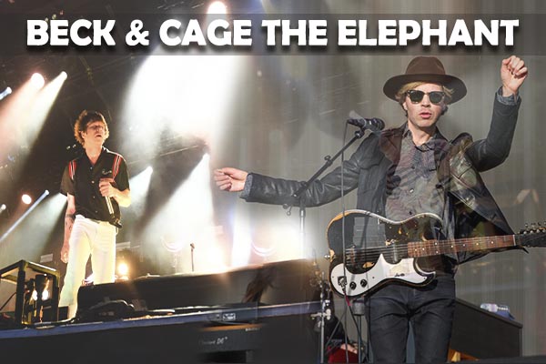 Beck & Cage The Elephant at Coral Sky Amphitheatre