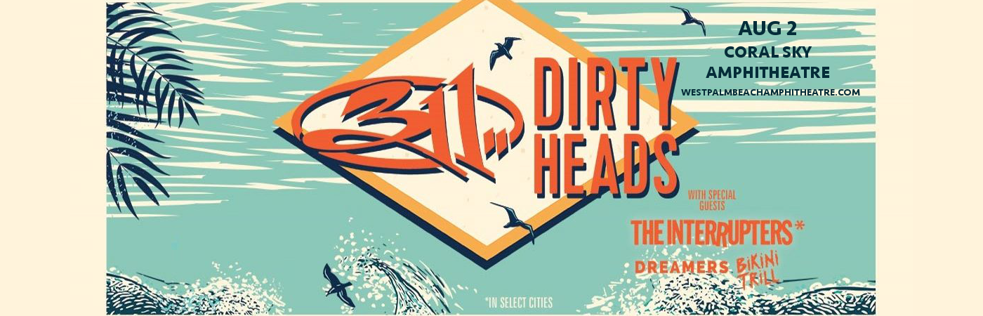 311 & The Dirty Heads at Coral Sky Amphitheatre