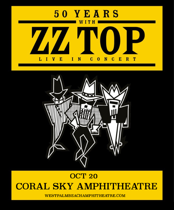 ZZ Top at Coral Sky Amphitheatre