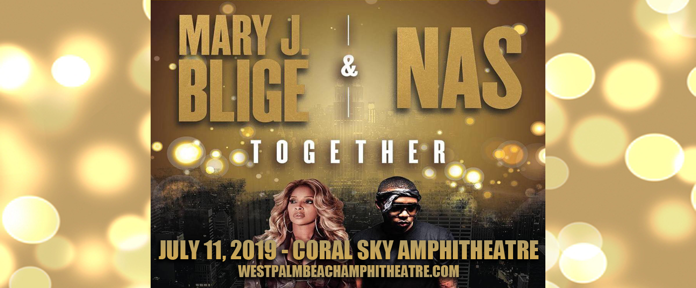 Mary J. Blige & Nas at Coral Sky Amphitheatre