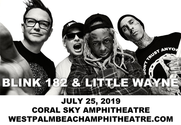 Blink 182 & Lil Wayne at Coral Sky Amphitheatre