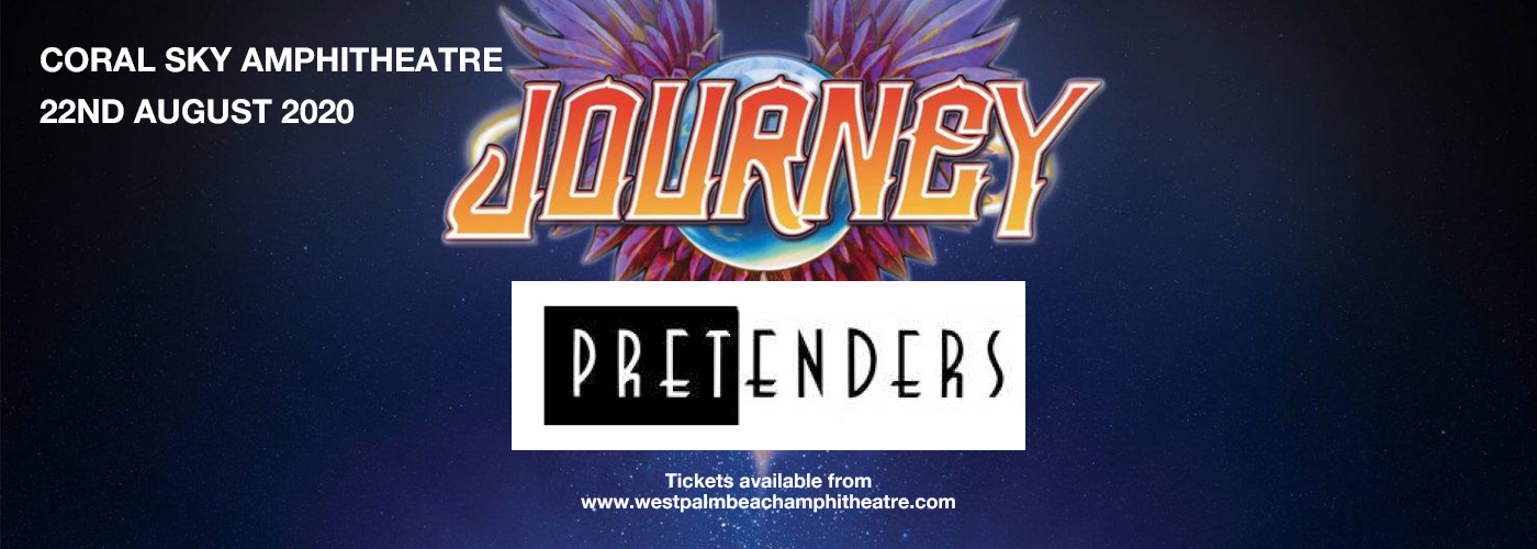 Journey & The Pretenders at Coral Sky Amphitheatre tickets Journey & The Pretenders at Coral Sky Amphitheatre