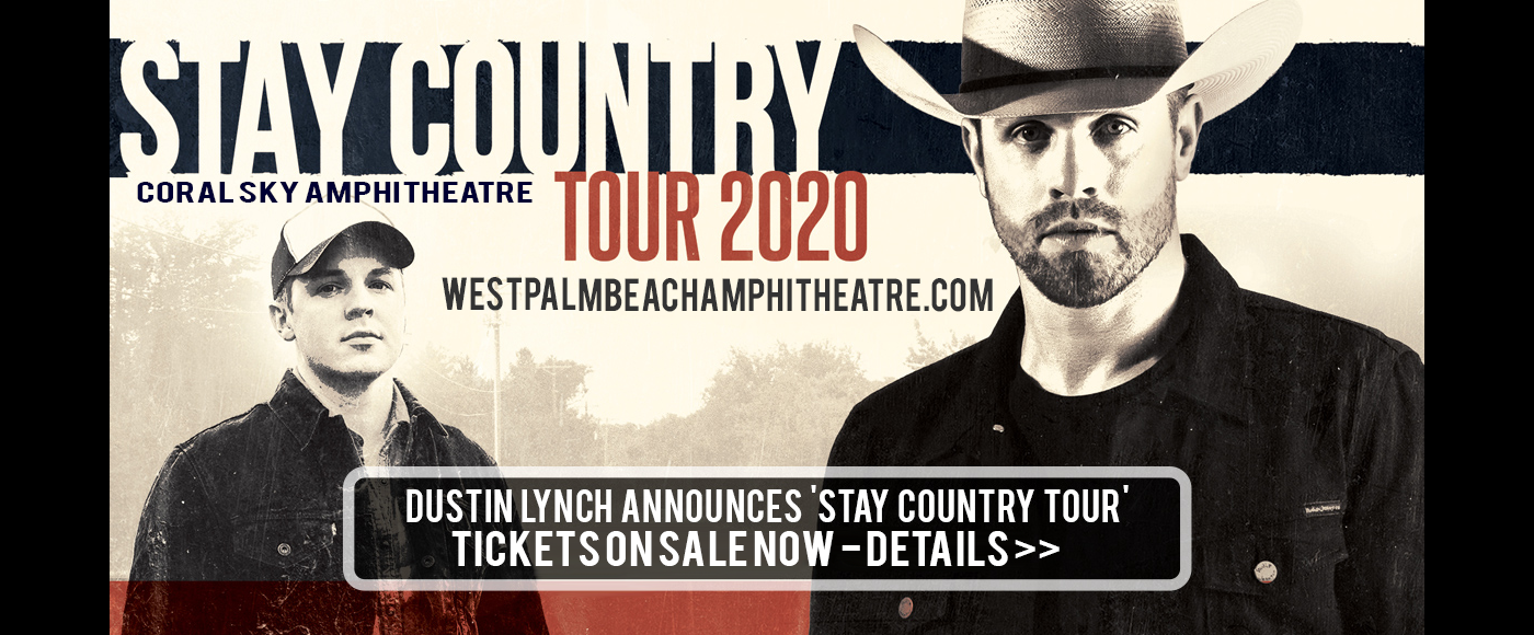 Dustin Lynch, Chris Janson & Michael Ray at Coral Sky Amphitheatre