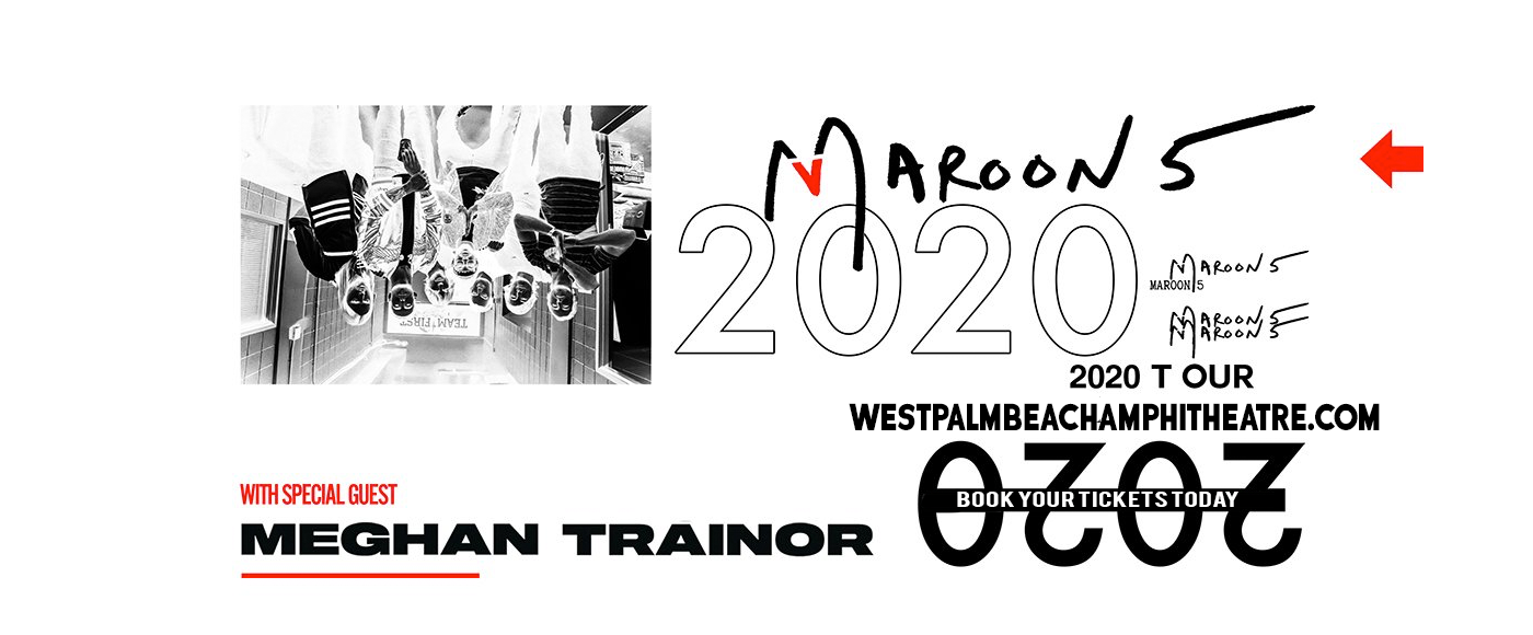 Maroon 5 & Meghan Trainor at Coral Sky Amphitheatre tickets Maroon 5 & Meghan Trainor at Coral Sky Amphitheatre