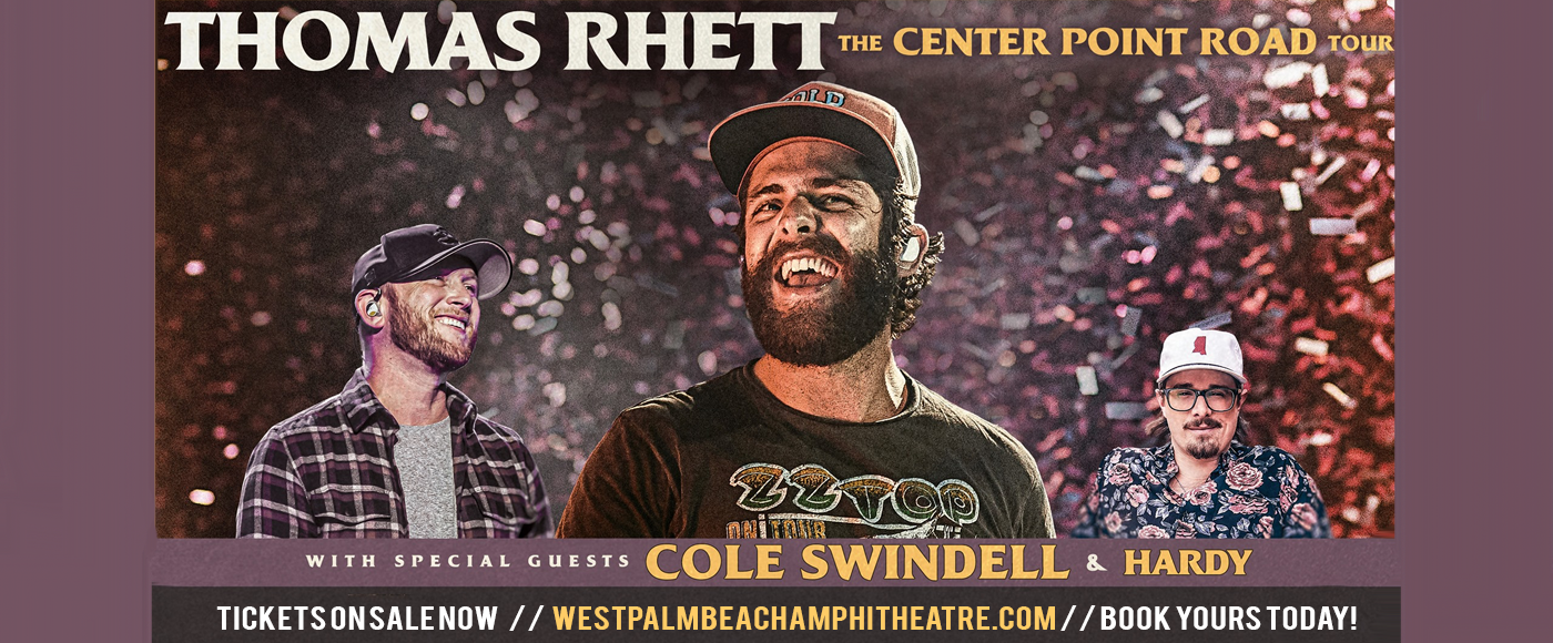 Thomas Rhett & Cole Swindell at Coral Sky Amphitheatre tickets Thomas Rhett & Cole Swindell at Coral Sky Amphitheatre