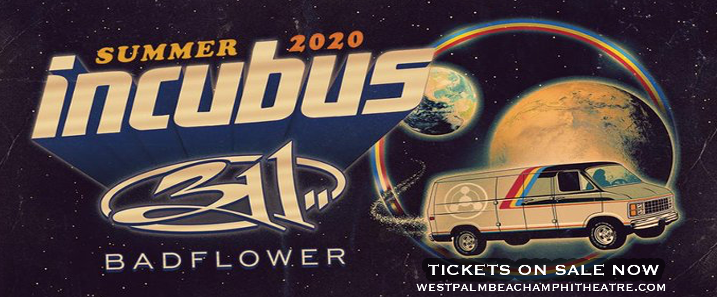 Incubus, 311 & Badflower [CANCELLED] at iTHINK Financial Amphitheatre