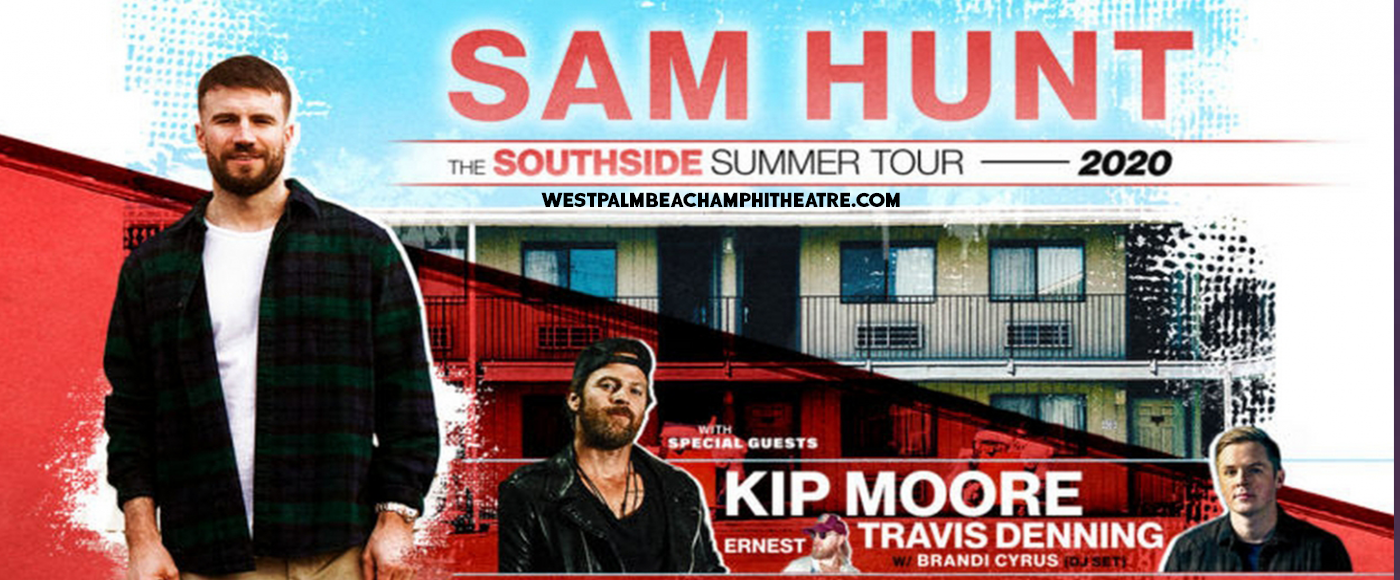 Sam Hunt, Kip Moore & Travis Denning [CANCELLED] at iTHINK Financial Amphitheatre