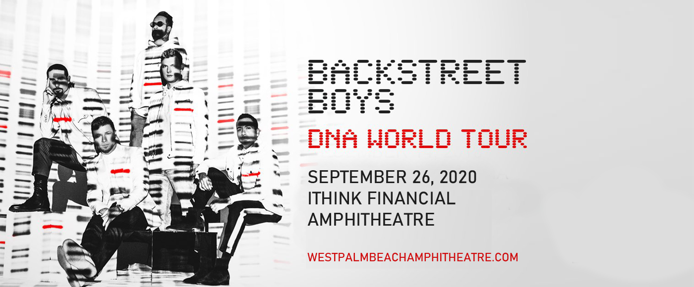 Backstreet Boys at iTHINK Financial Amphitheatre tickets Backstreet Boys at iTHINK Financial Amphitheatre