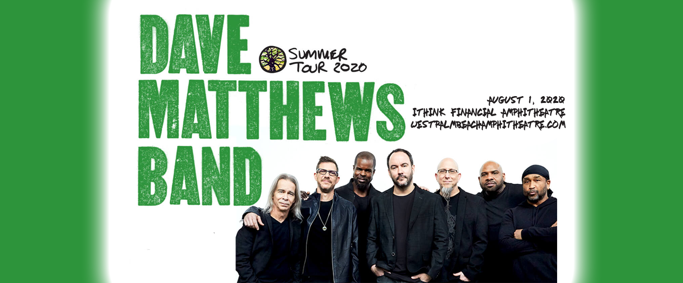 Dave Matthews Band at iTHINK Financial Amphitheatre tickets Dave Matthews Band at iTHINK Financial Amphitheatre