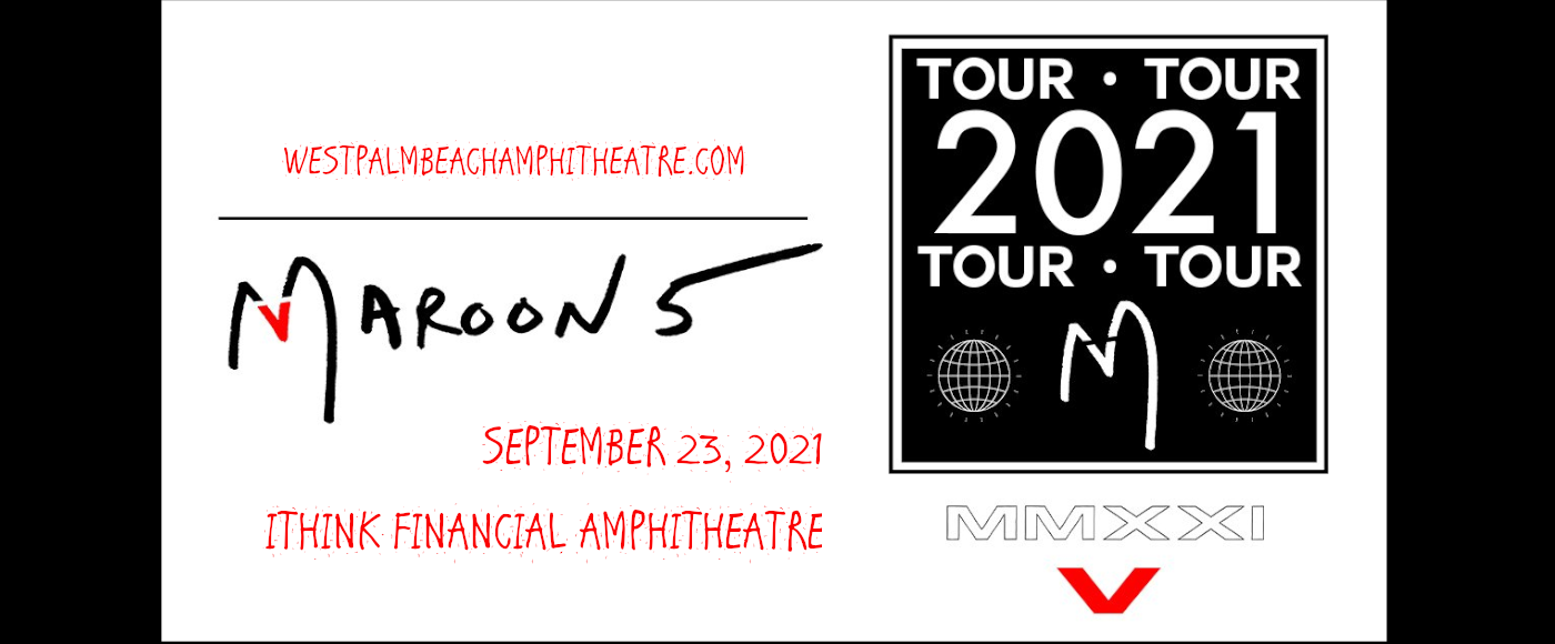 Maroon 5 & Meghan Trainor at iTHINK Financial Amphitheatre tickets Maroon 5 & Meghan Trainor at iTHINK Financial Amphitheatre