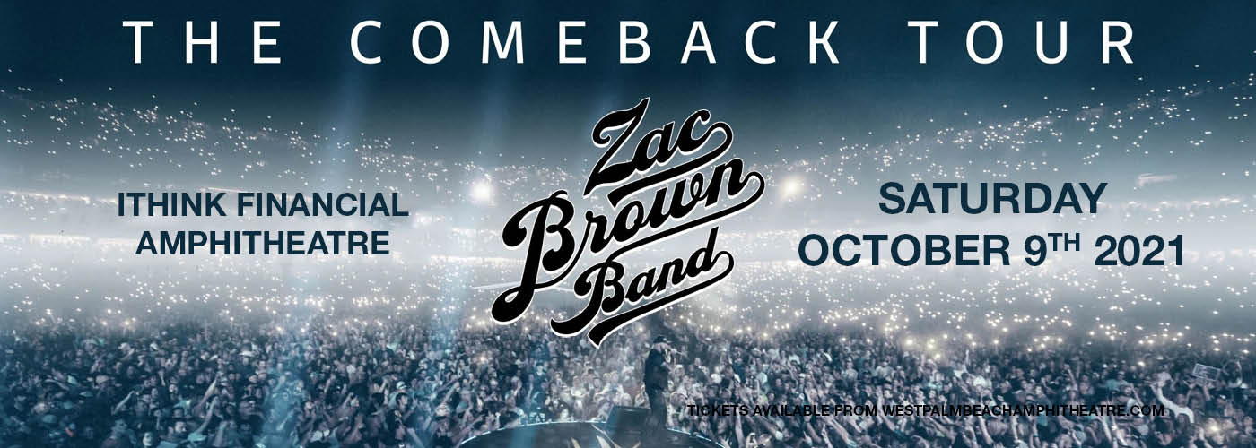 Zac Brown Band at iTHINK Financial Amphitheatre