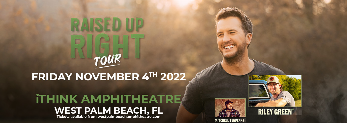 Luke Bryan, Riley Green & Mitchell Tenpenny at iTHINK Financial Amphitheatre