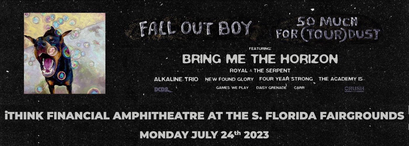 Fall Out Boy, Bring Me The Horizon, Royal and The Serpent & Carr at iTHINK Financial Amphitheatre