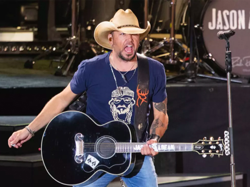 Jason Aldean, Mitchell Tenpenny, Corey Kent & Dee Jay Silver at iTHINK Financial Amphitheatre