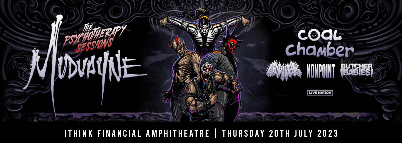 Mudvayne at iTHINK Financial Amphitheatre