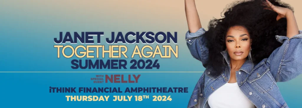 Janet Jackson & Nelly at iTHINK Financial Amphitheatre