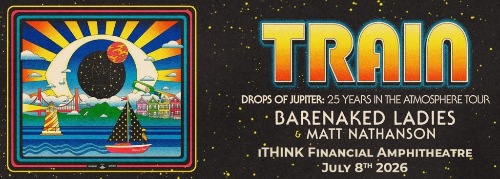 Train at iTHINK Financial Amphitheatre