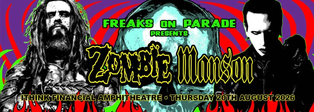 Rob Zombie & Marilyn Manson at iTHINK Financial Amphitheatre