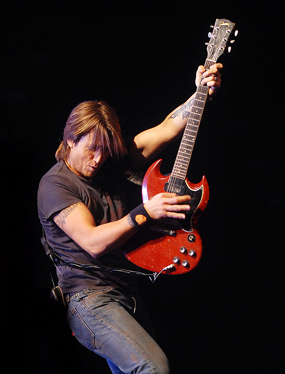 Keith Urban at Perfect Vodka Amphitheatre