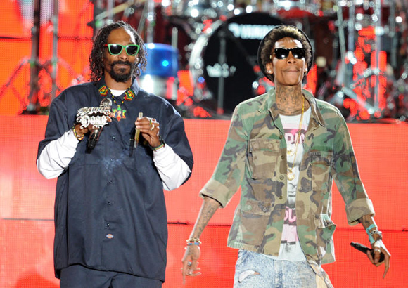 Snoop Dogg, Wiz Khalifa, Kevin Gates & Jhene Aiko at Perfect Vodka Amphitheatre