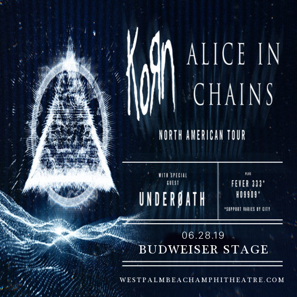 Korn & Alice In Chains at Coral Sky Amphitheatre