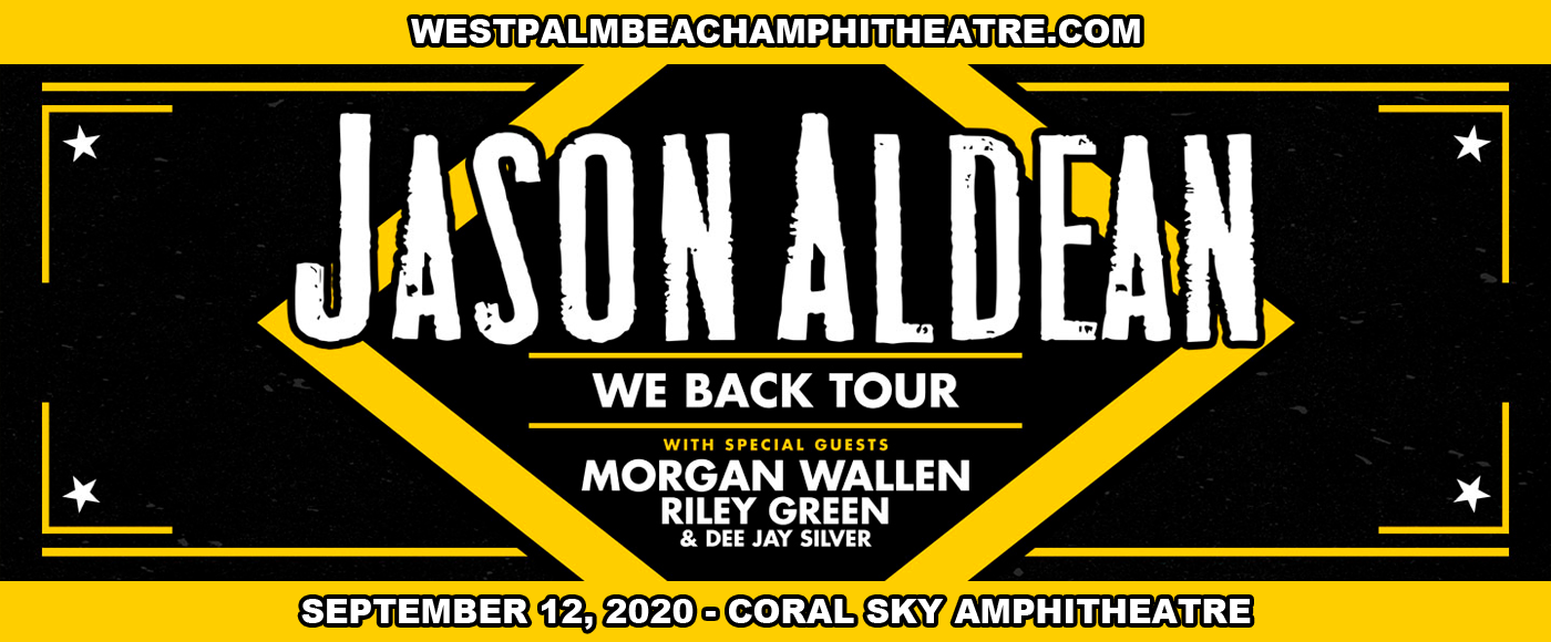 Jason Aldean, Brett Young, Mitchell Tenpenny & Dee Jay Silver at Coral Sky Amphitheatre