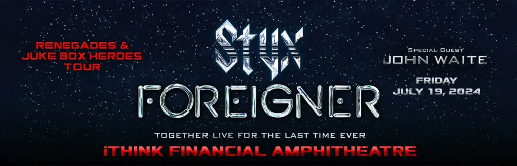 Foreigner at iTHINK Financial Amphitheatre