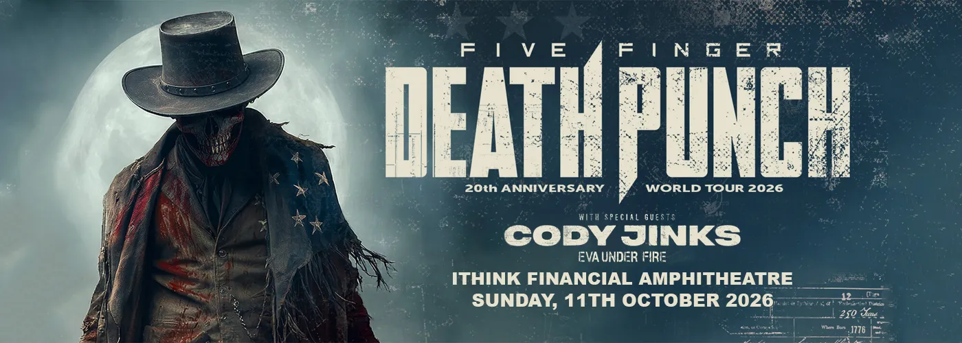 Five Finger Death Punch, Cody Jinks &amp; Eva Under Fire