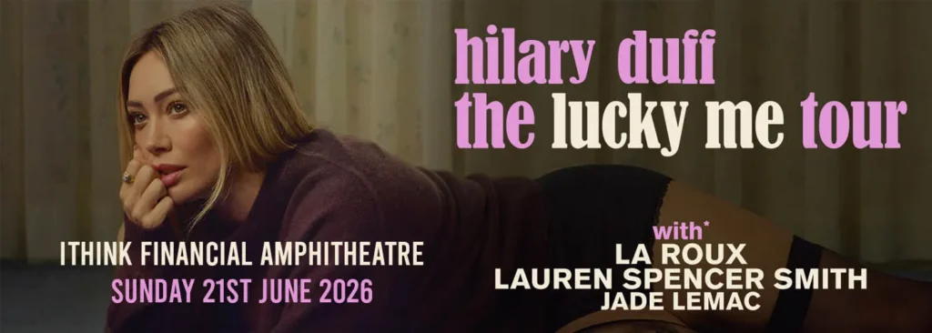 Hilary Duff at iTHINK Financial Amphitheatre