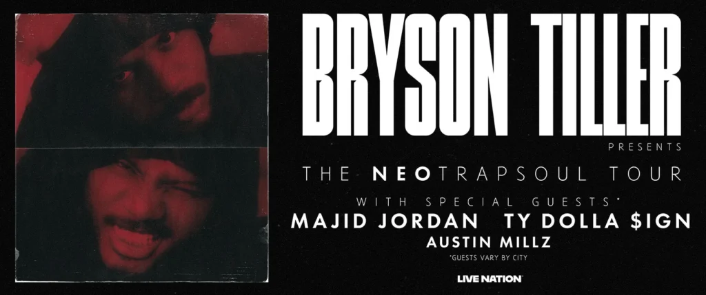 Bryson Tiller at iTHINK Financial Amphitheatre